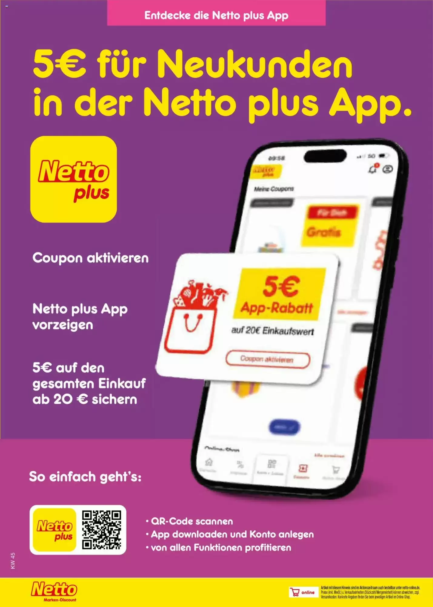 Netto Marken-Discount Prospekt (ab 02.11.2026) zum Blättern - Seite 62