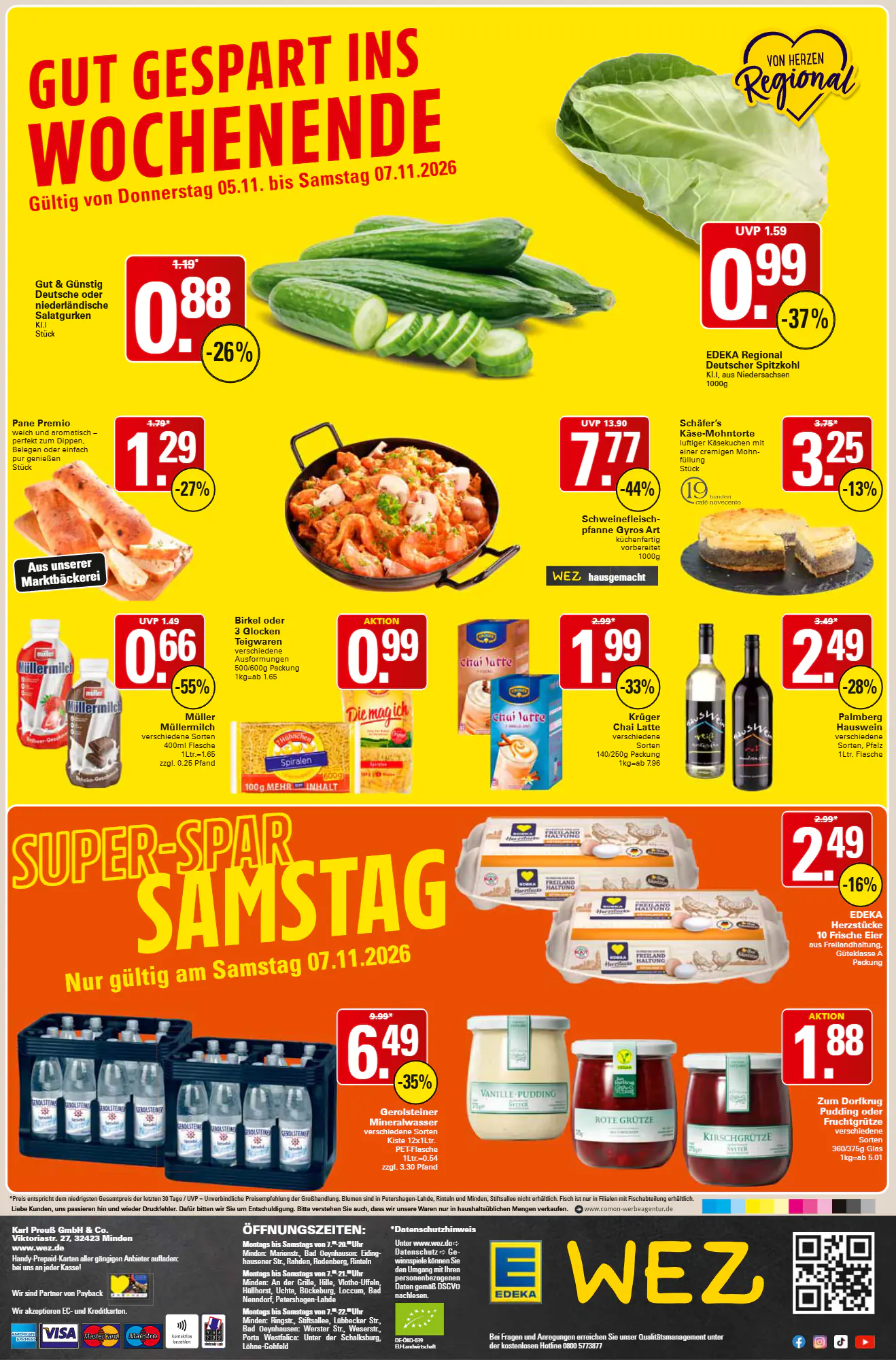 WEZ Prospekt (ab 02.11.2026) zum Blättern - Seite 16