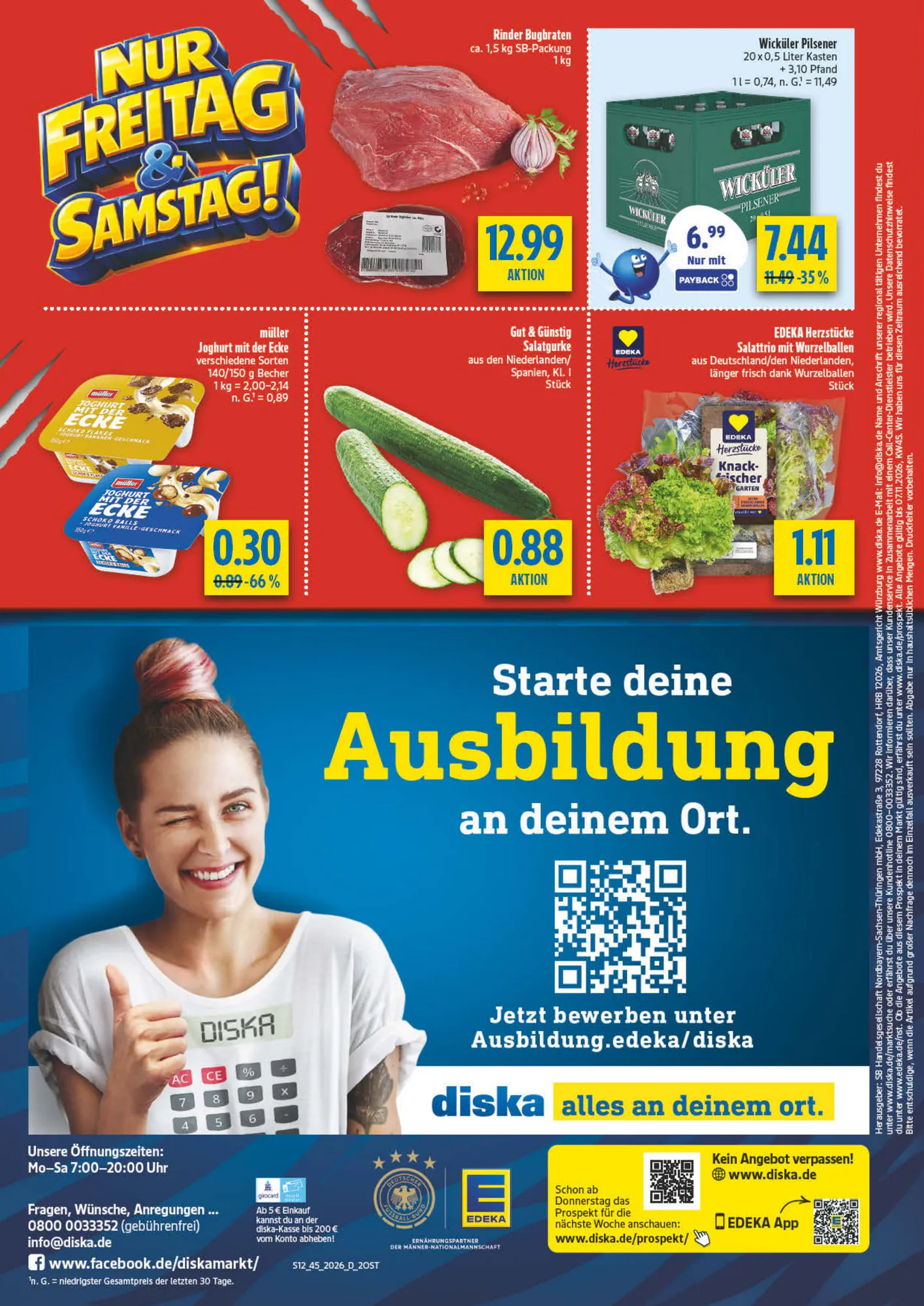 diska Prospekt (ab 02.11.2026) zum Blättern - Seite 12