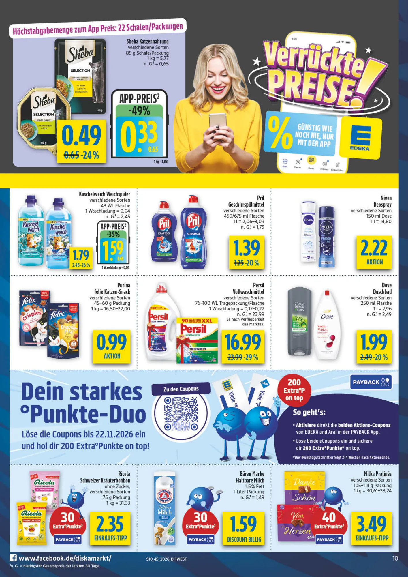 diska Prospekt (ab 02.11.2026) zum Blättern - Seite 10