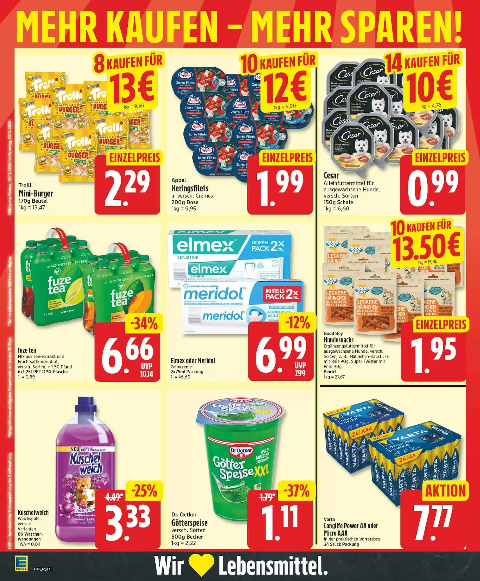 Edeka Prospekt (ab 02.11.2026) zum Blättern - Seite 12