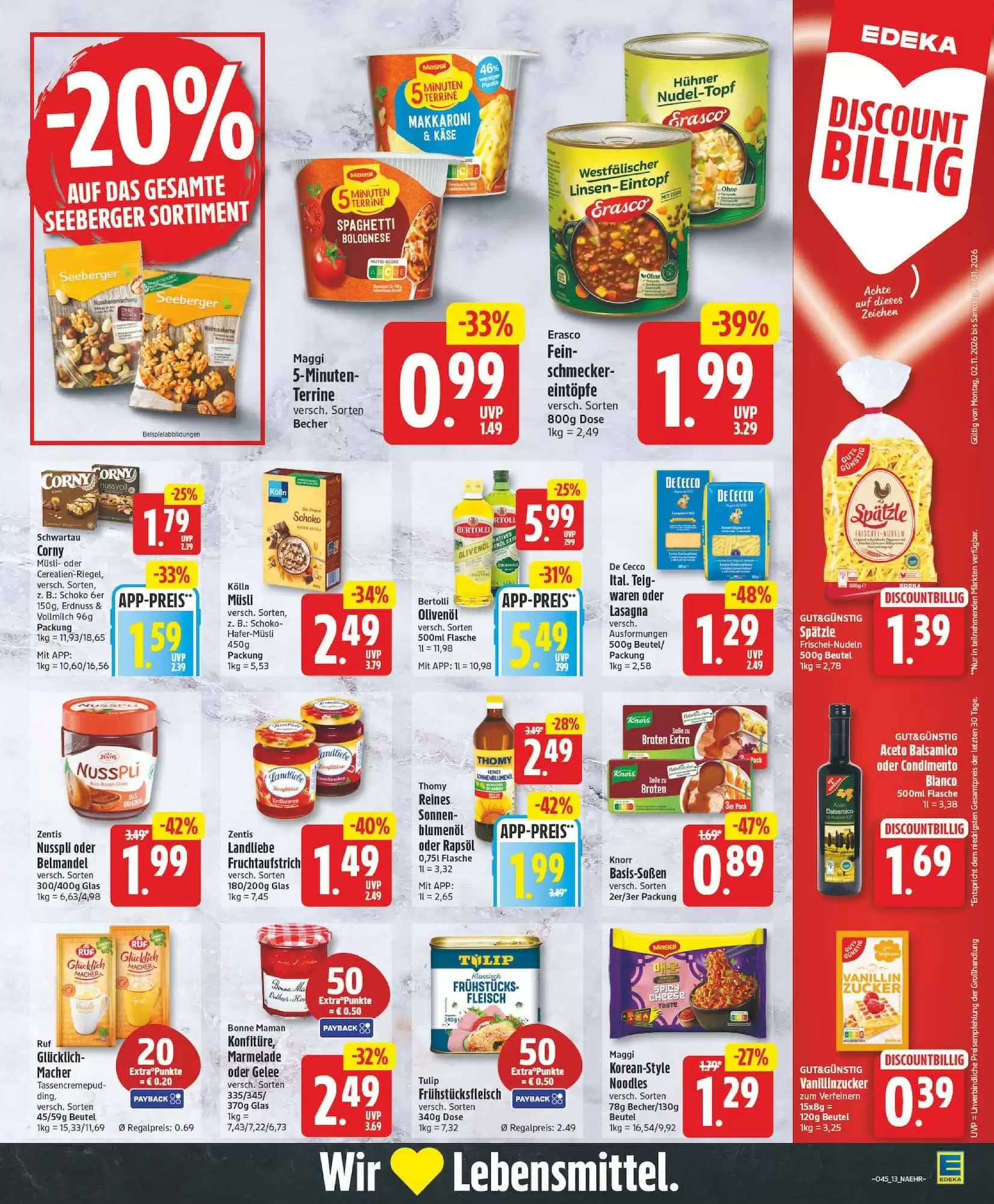 Edeka Prospekt (ab 02.11.2026) zum Blättern - Seite 13