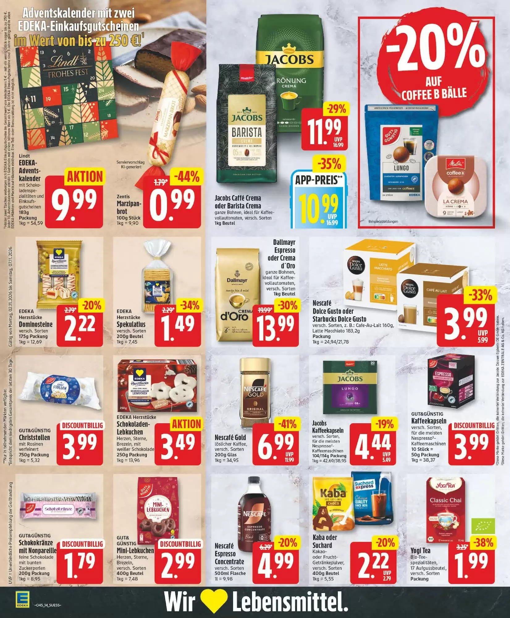 Edeka Prospekt (ab 02.11.2026) zum Blättern - Seite 14