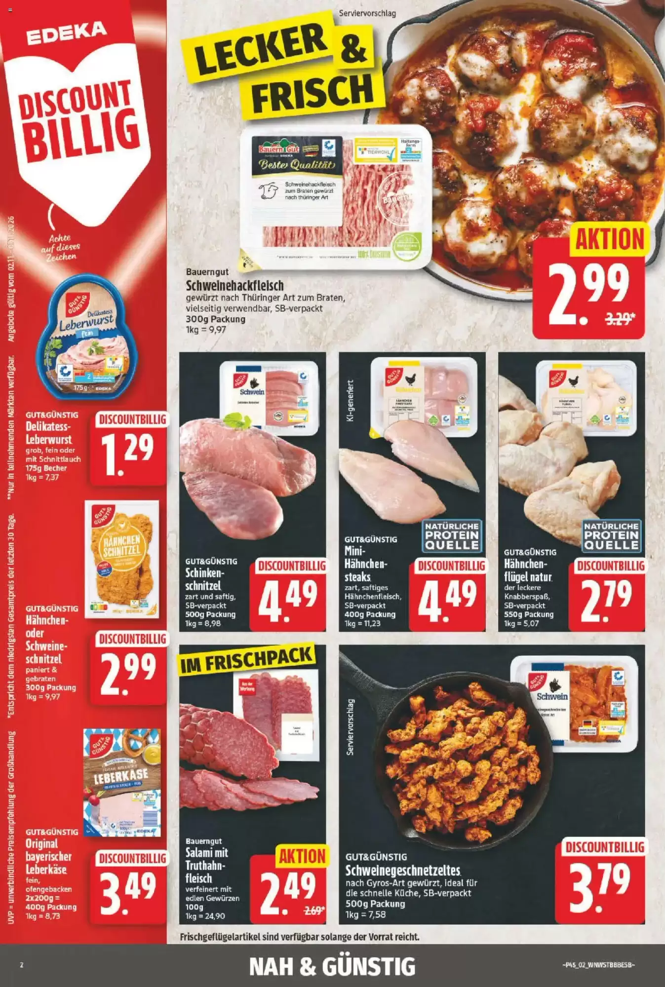 NP Discount Prospekt (ab 02.11.2026) zum Blättern - Seite 2