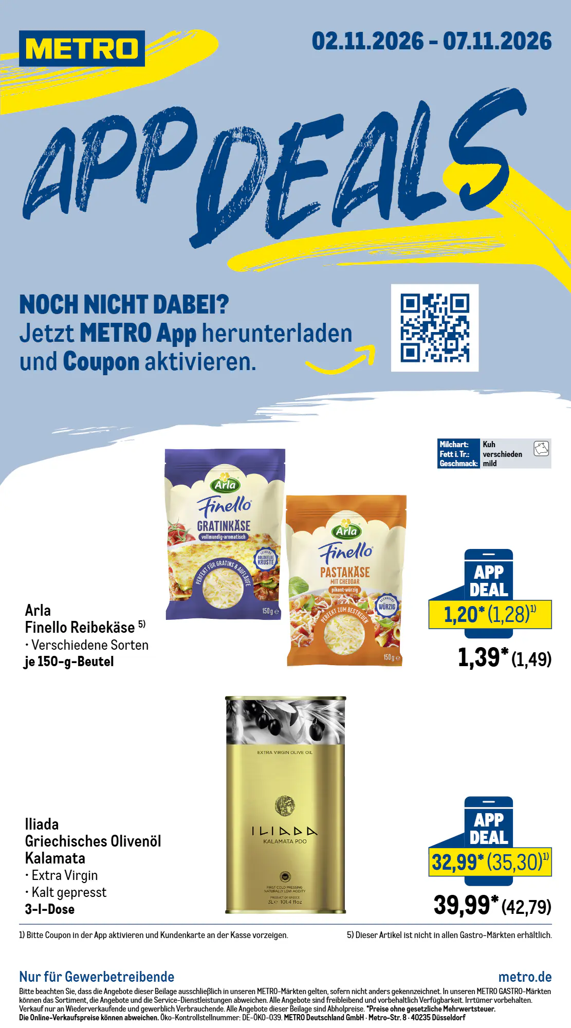 METRO Prospekt (ab 02.11.2026) zum Blättern - Seite 1