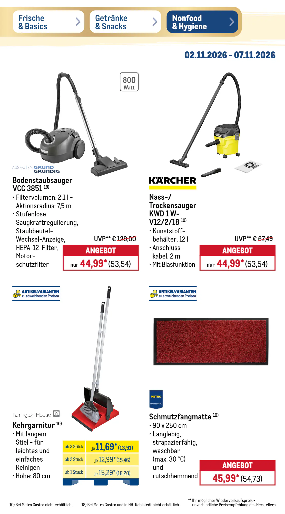METRO Prospekt (ab 02.11.2026) zum Blättern - Seite 12