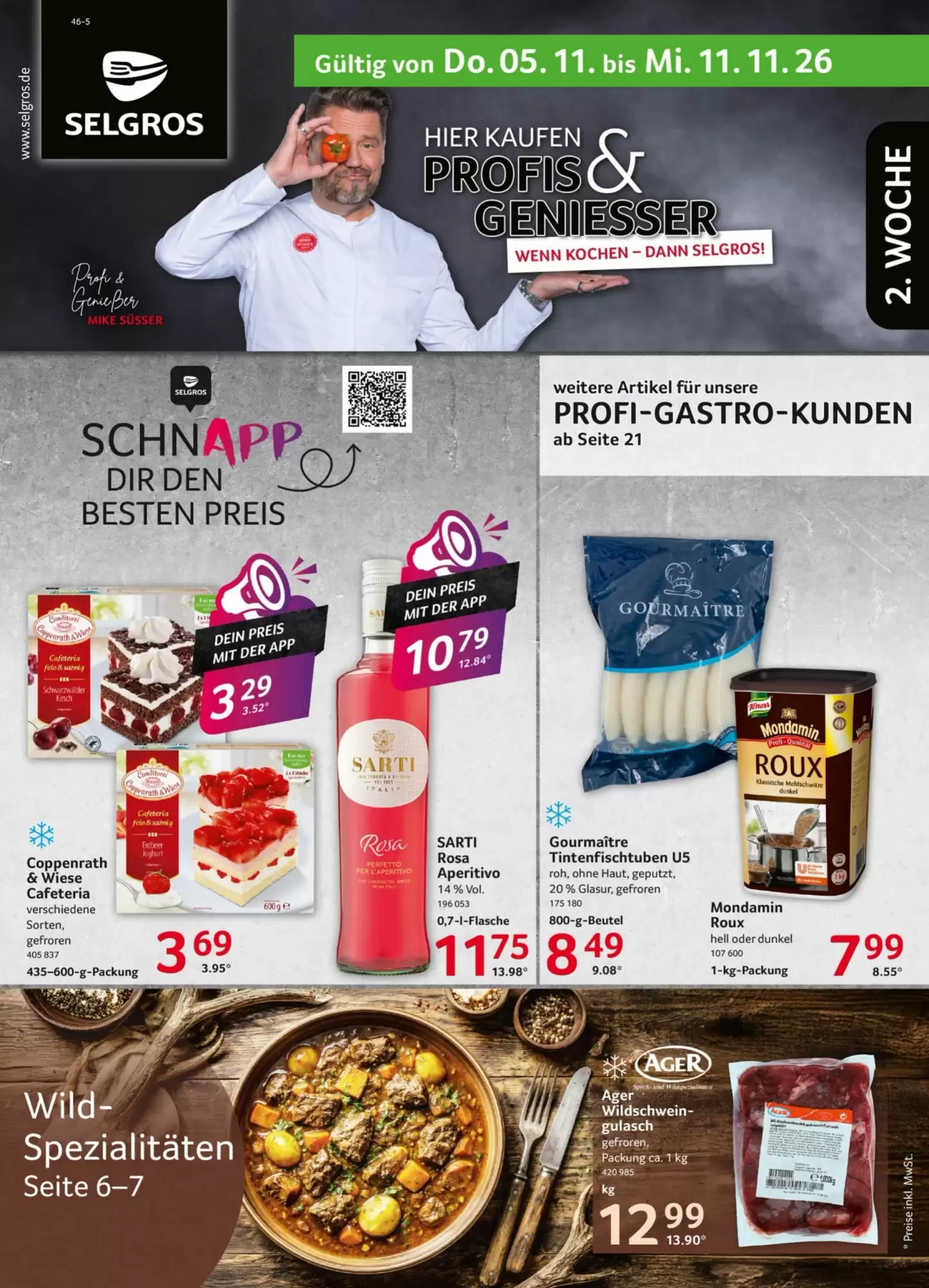 Selgros Prospekt (ab 05.11.2026) zum Blättern - Seite 1