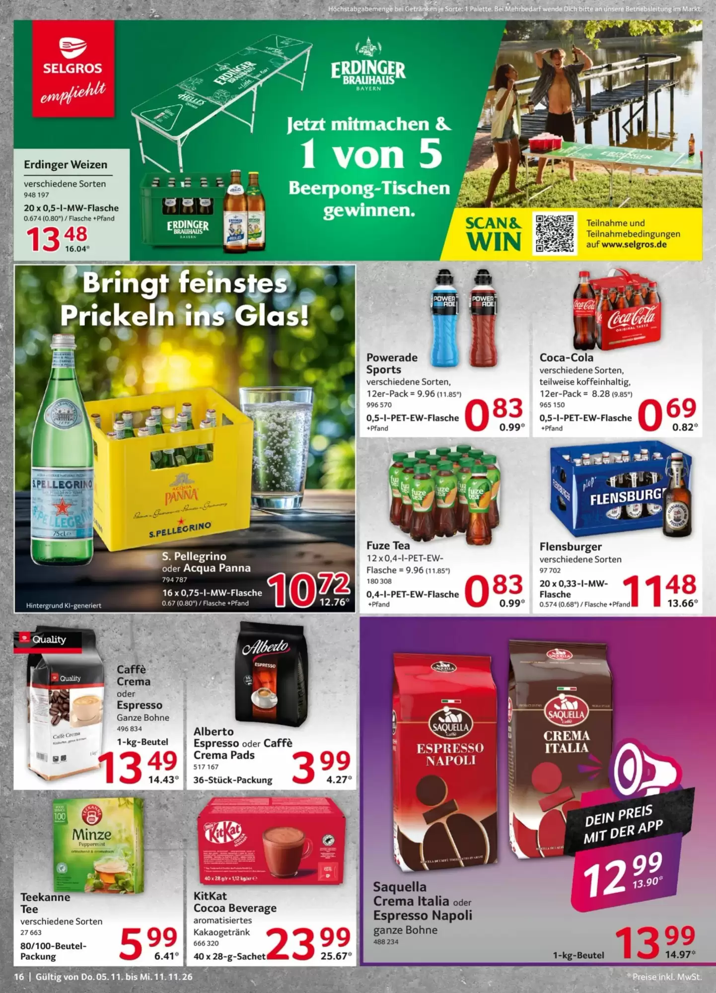 Selgros Prospekt (ab 05.11.2026) zum Blättern - Seite 16
