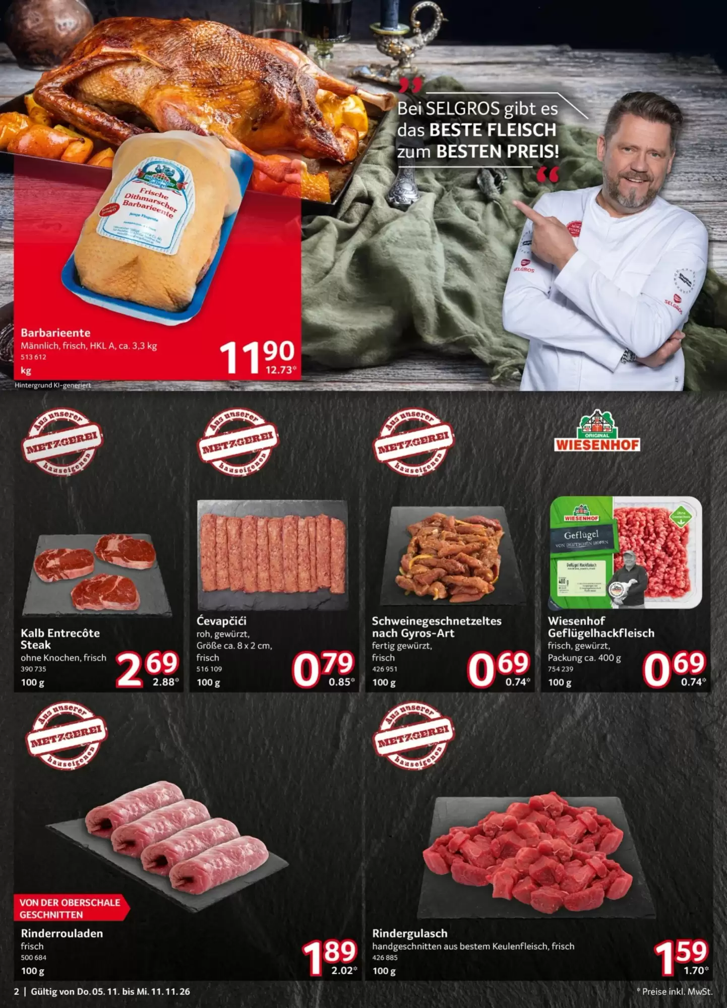 Selgros Prospekt (ab 05.11.2026) zum Blättern - Seite 2