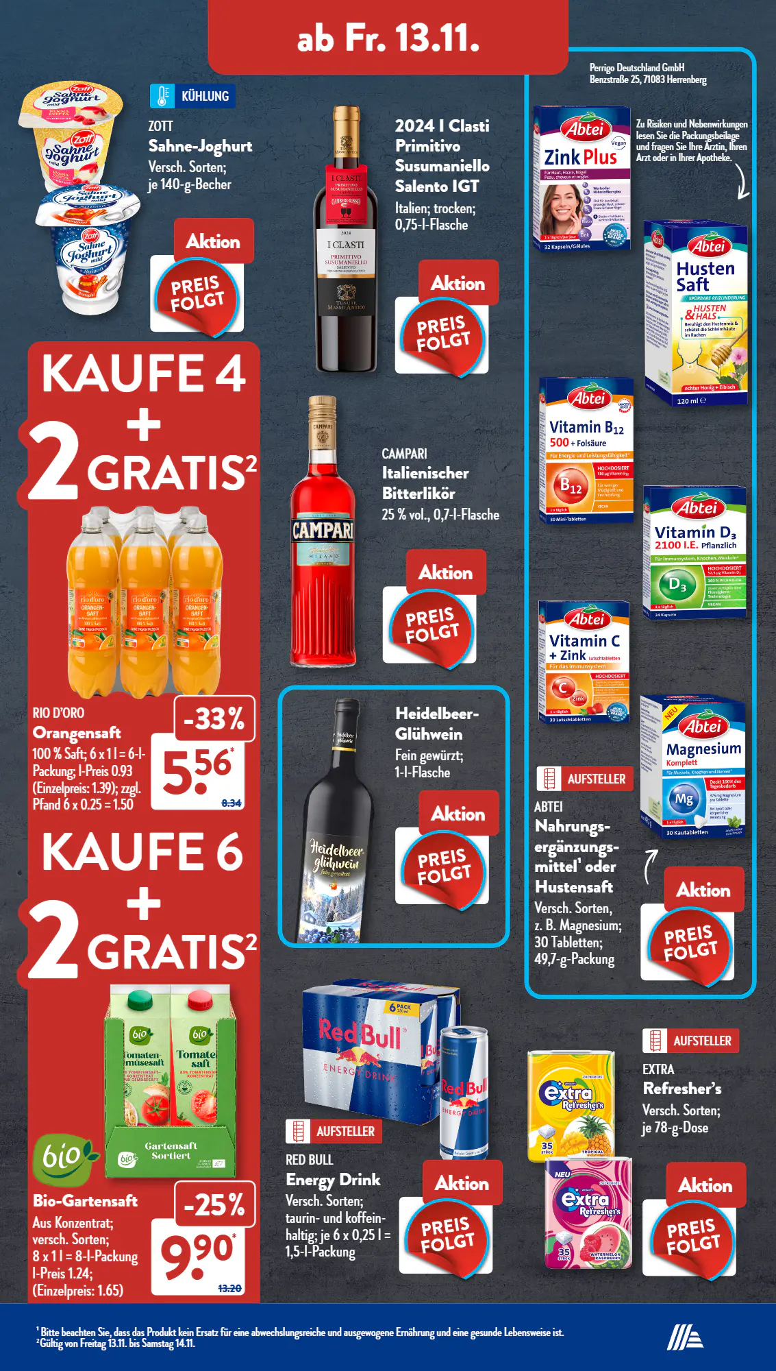 Aldi Süd Prospekt (ab 09.11.2026) zum Blättern - Seite 12