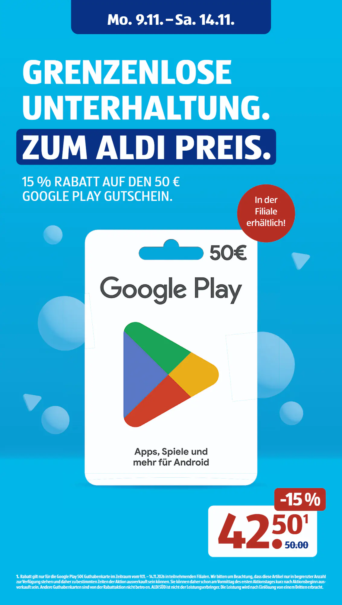 Aldi Süd Prospekt (ab 09.11.2026) zum Blättern - Seite 21
