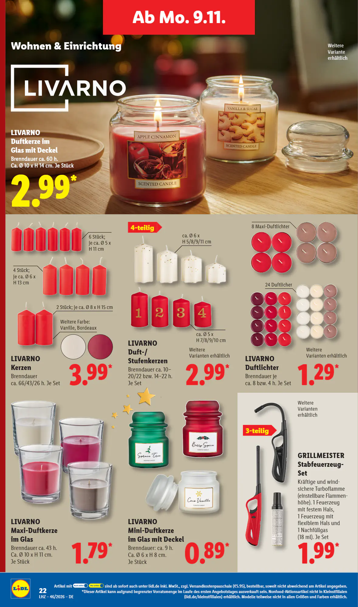 Lidl Prospekt (ab 09.11.2026) zum Blättern - Seite 10