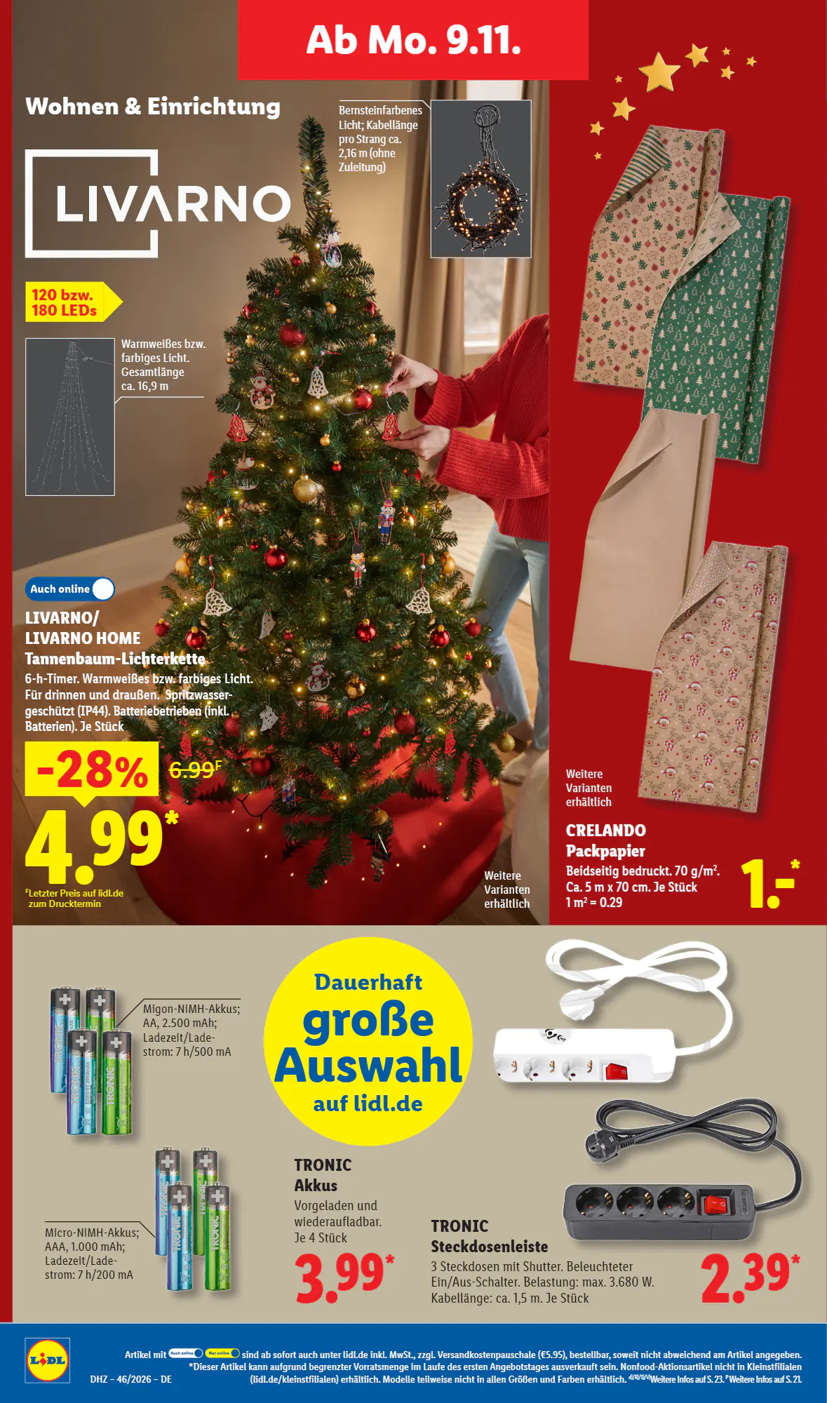 Lidl Prospekt (ab 09.11.2026) zum Blättern - Seite 12