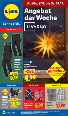 Lidl Prospekt (ab 09.11.2026) zum Blättern