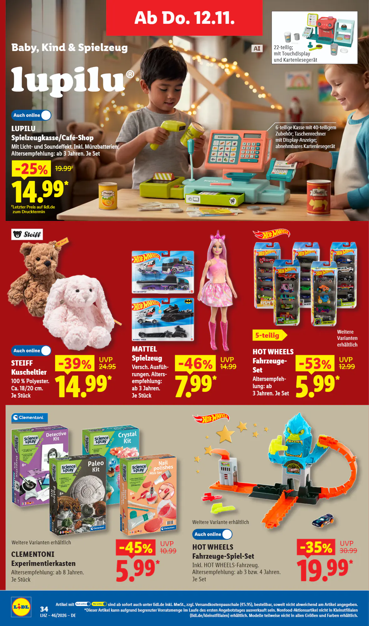 Lidl Prospekt (ab 09.11.2026) zum Blättern - Seite 22