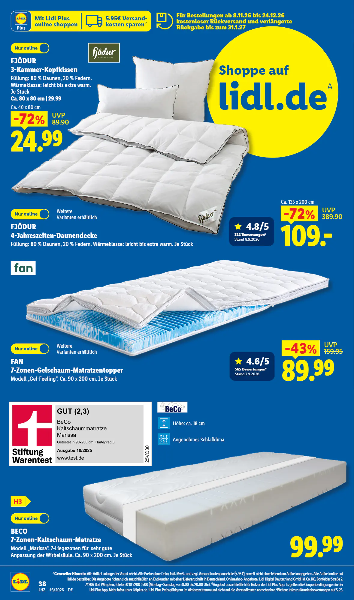 Lidl Prospekt (ab 09.11.2026) zum Blättern - Seite 26