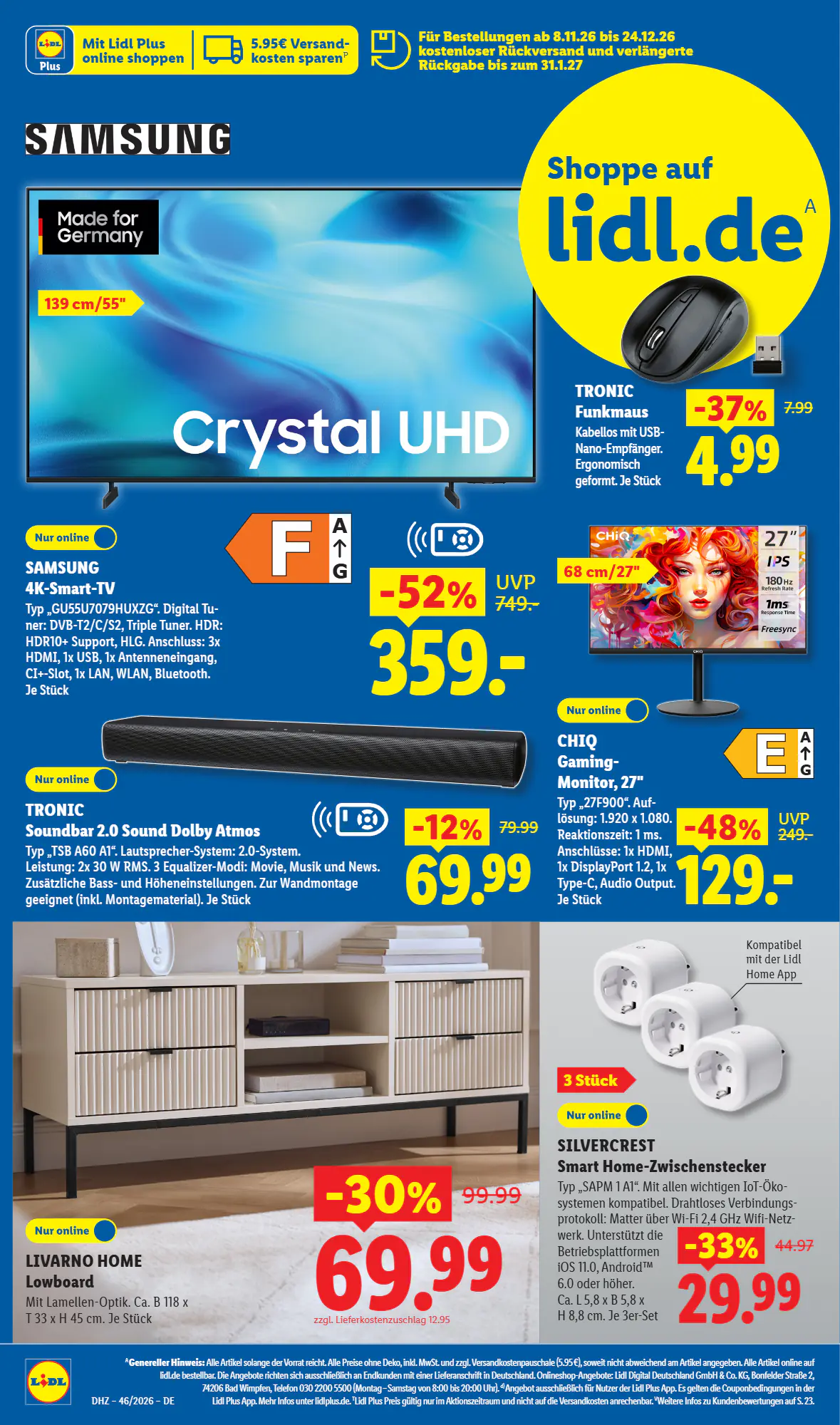 Lidl Prospekt (ab 09.11.2026) zum Blättern - Seite 28
