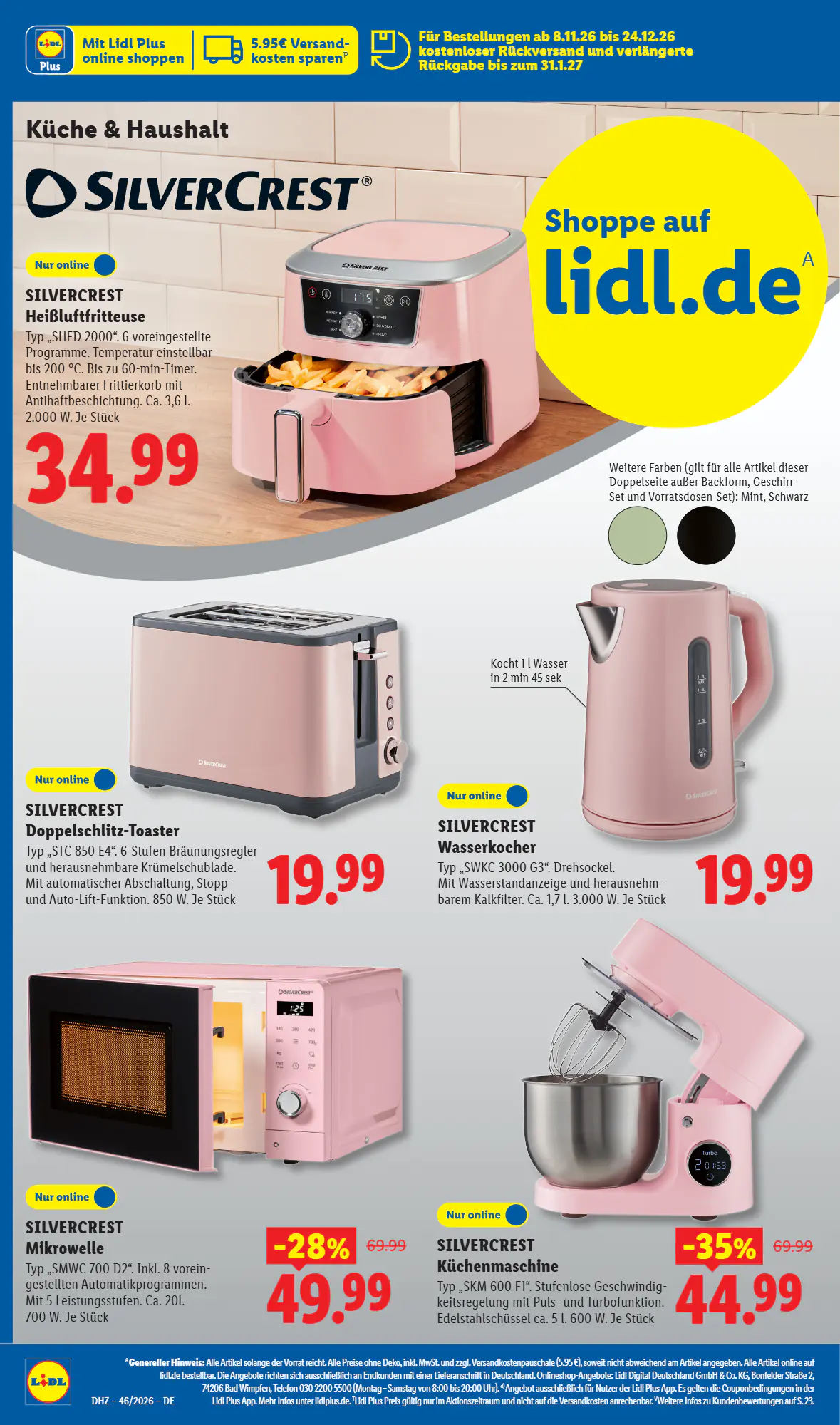 Lidl Prospekt (ab 09.11.2026) zum Blättern - Seite 4