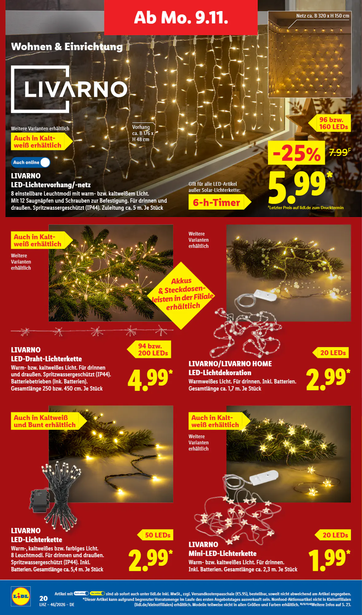 Lidl Prospekt (ab 09.11.2026) zum Blättern - Seite 8