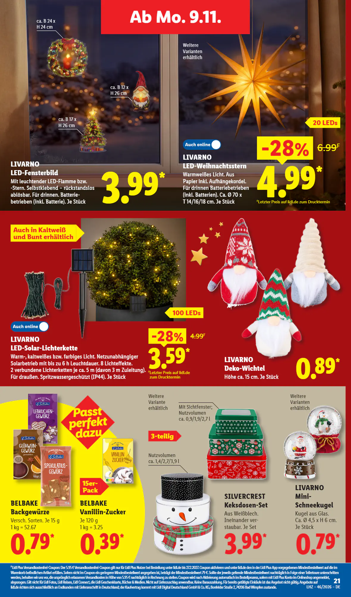 Lidl Prospekt (ab 09.11.2026) zum Blättern - Seite 9