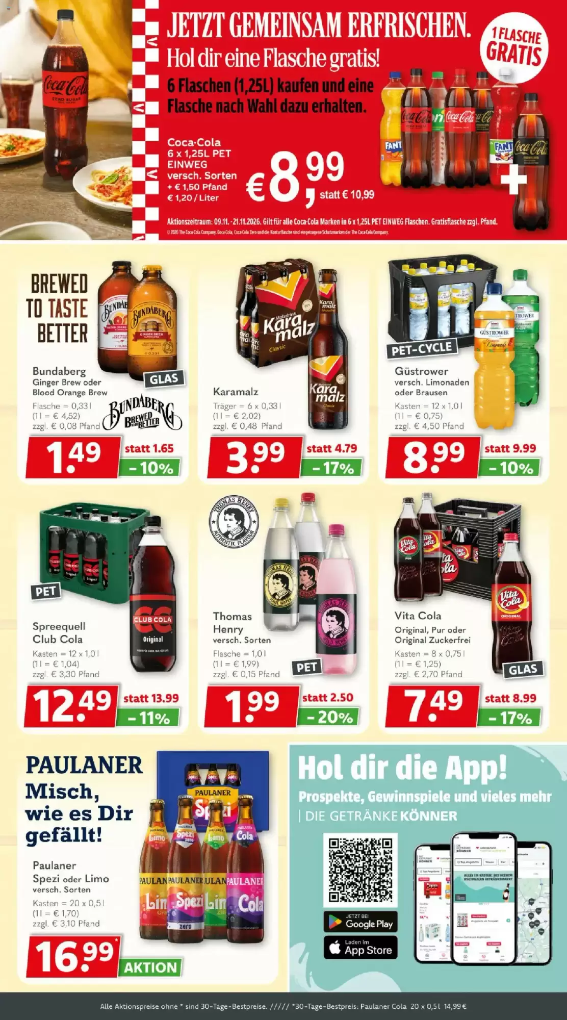 Getränkeland Prospekt (ab 09.11.2026) zum Blättern - Seite 6
