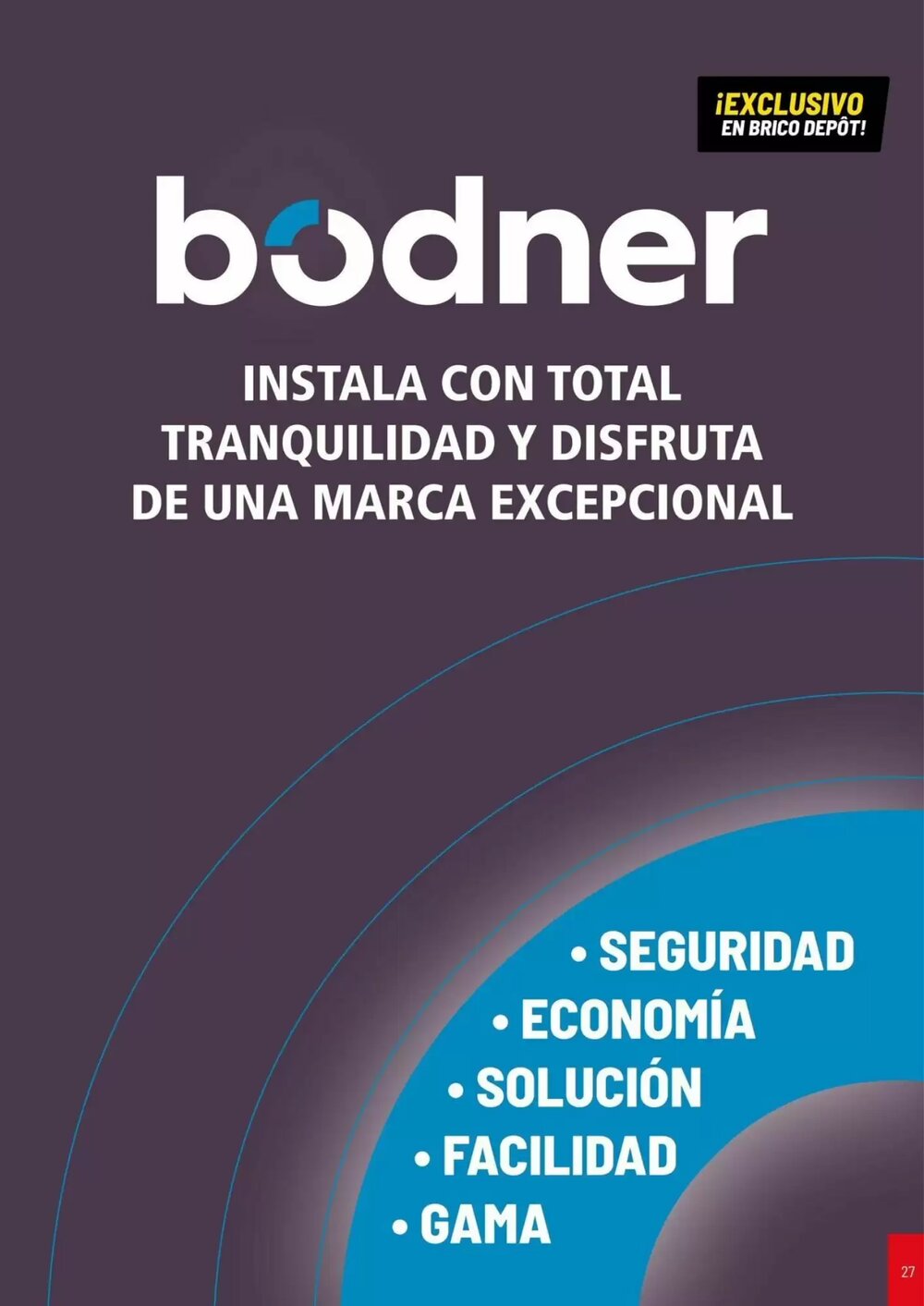 Folleto promocional de Brico Depôt válido desde el 16/06/2025 - Página 27.