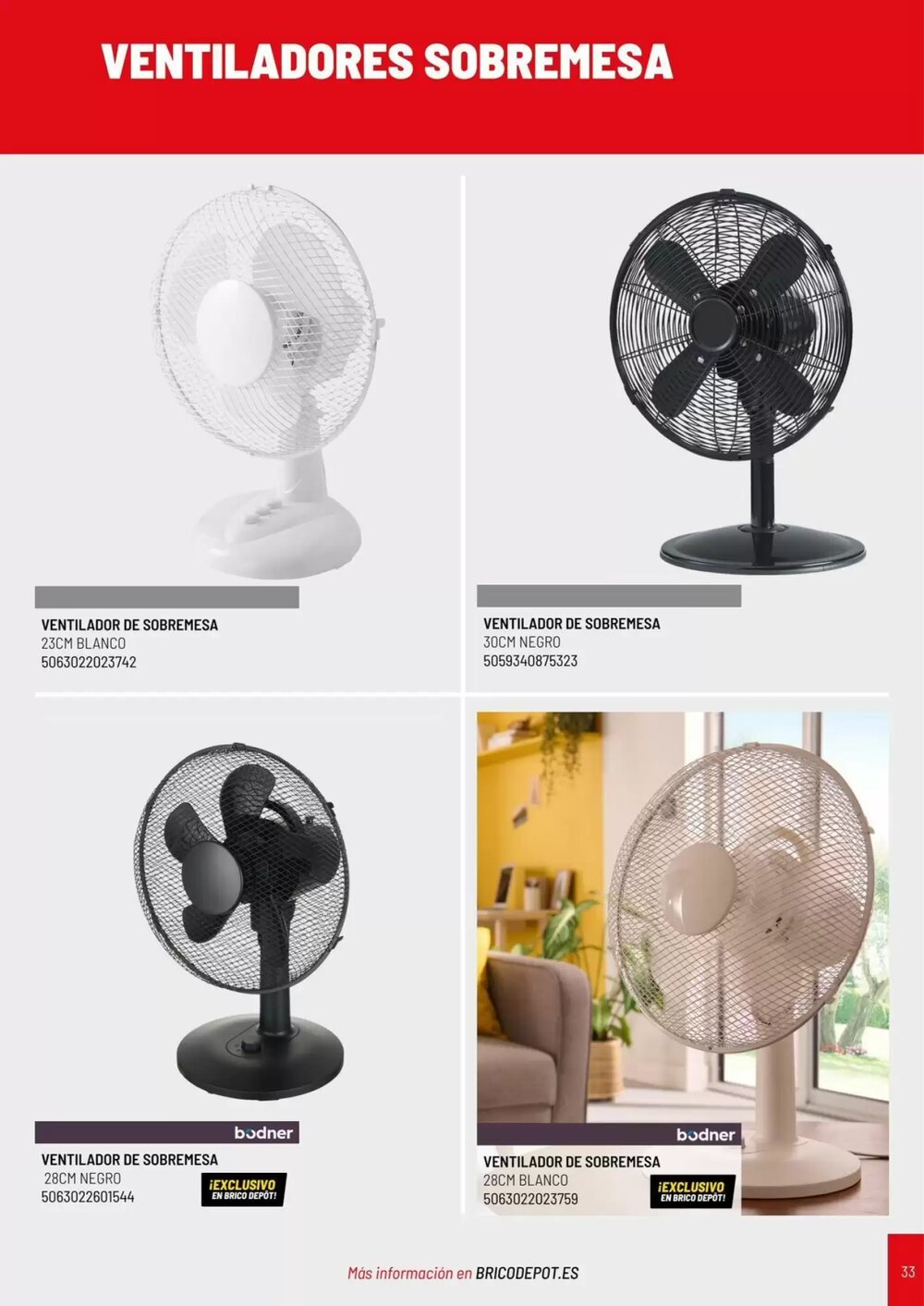 Folleto promocional de Brico Depôt válido desde el 16/06/2025 - Página 33.