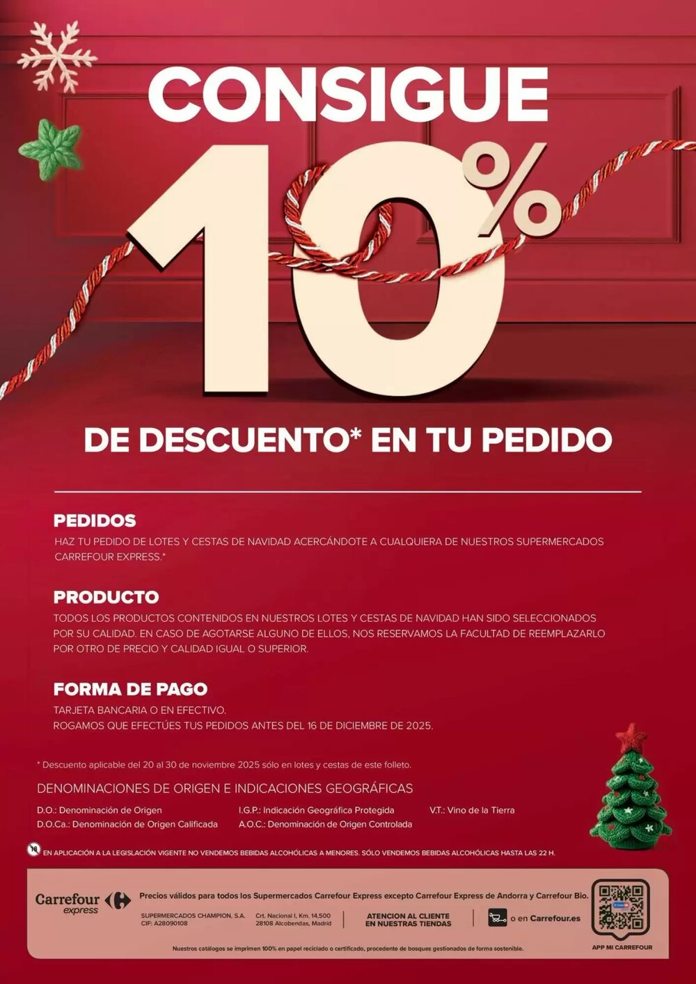 Folleto promocional de Carrefour válido desde el 18/10/2025 - Página 32.