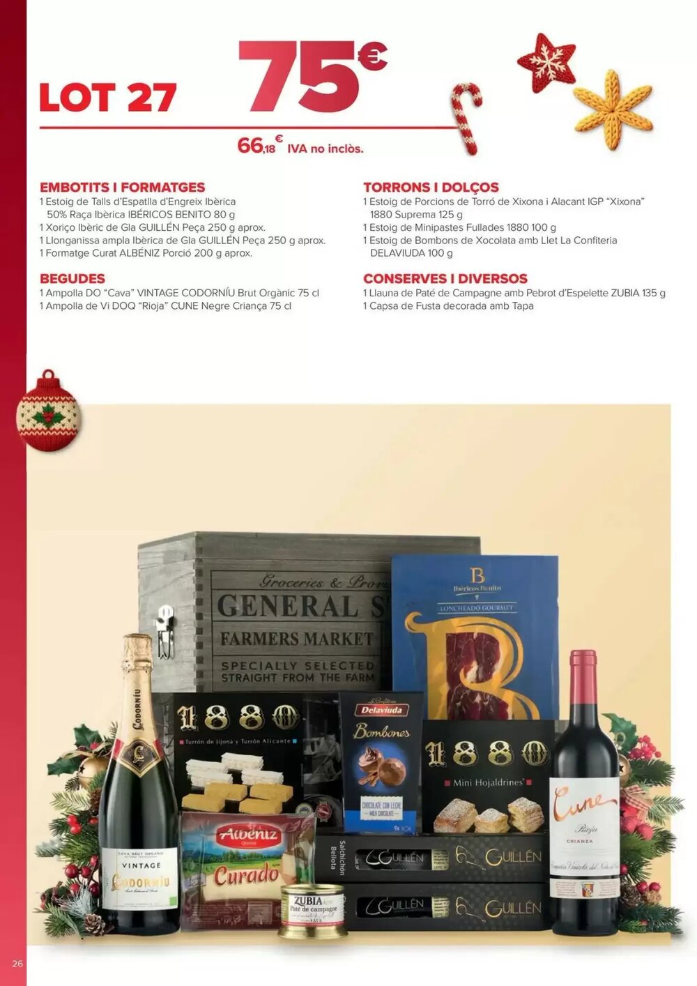 Folleto promocional de Carrefour Market válido desde el 18/10/2025 - Página 26.