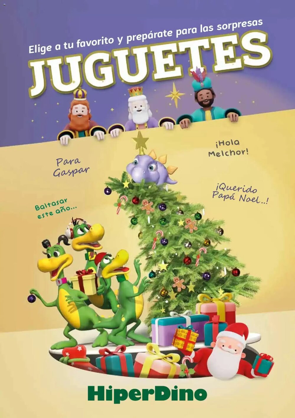 Folleto promocional de HiperDino válido desde el 03/11/2025 - Página 1.