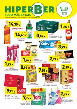 Folleto promocional de Hiperber válido desde el 13/11/2025