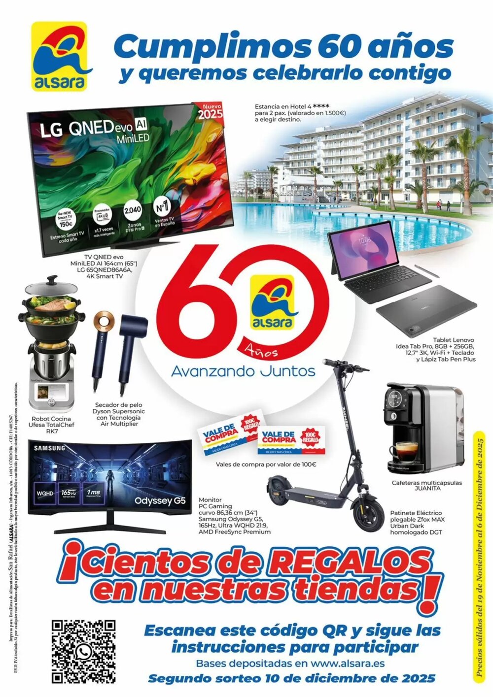 Folleto promocional de Alsara Supermercados válido desde el 19/11/2025 - Página 1.