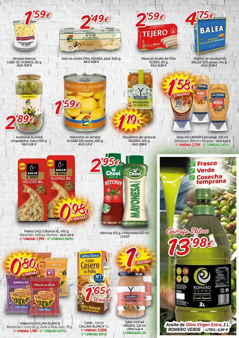 Folleto promocional de Alsara Supermercados válido desde el 19/11/2025 - Página 2.