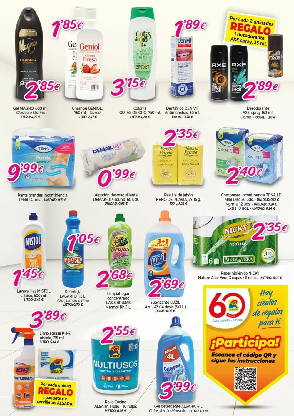 Folleto promocional de Alsara Supermercados válido desde el 19/11/2025 - Página 8.