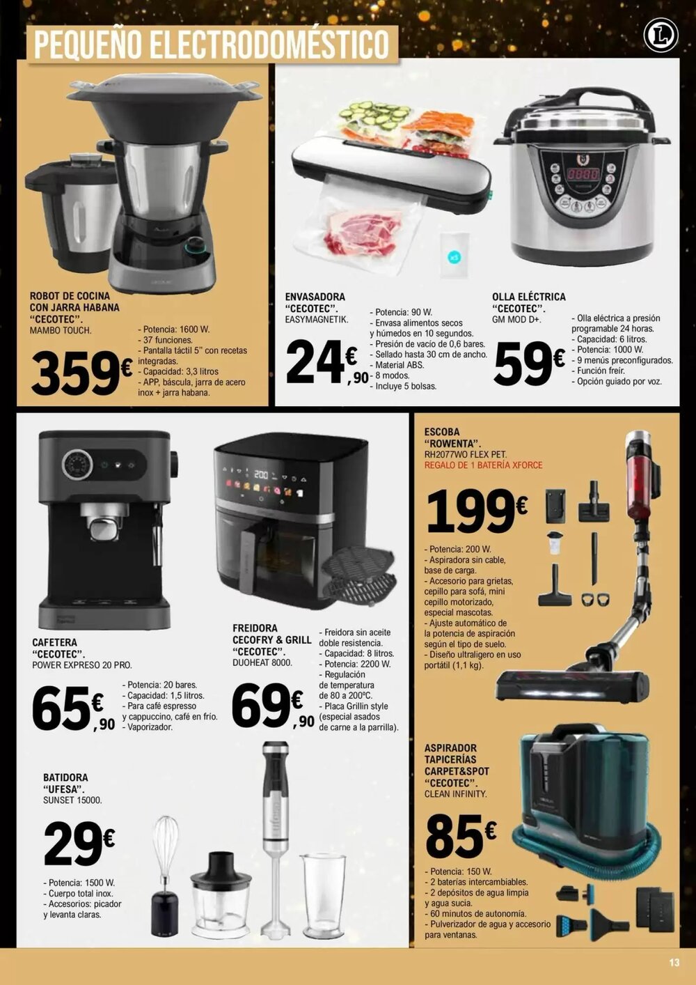 Folleto promocional de E.Leclerc válido desde el 19/11/2025 - Página 13.