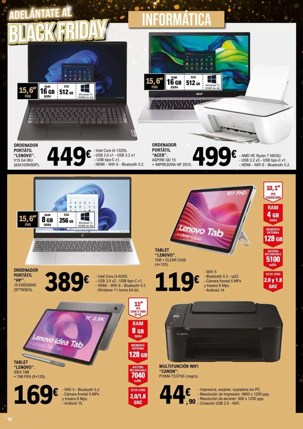 Folleto promocional de E.Leclerc válido desde el 19/11/2025 - Página 16.