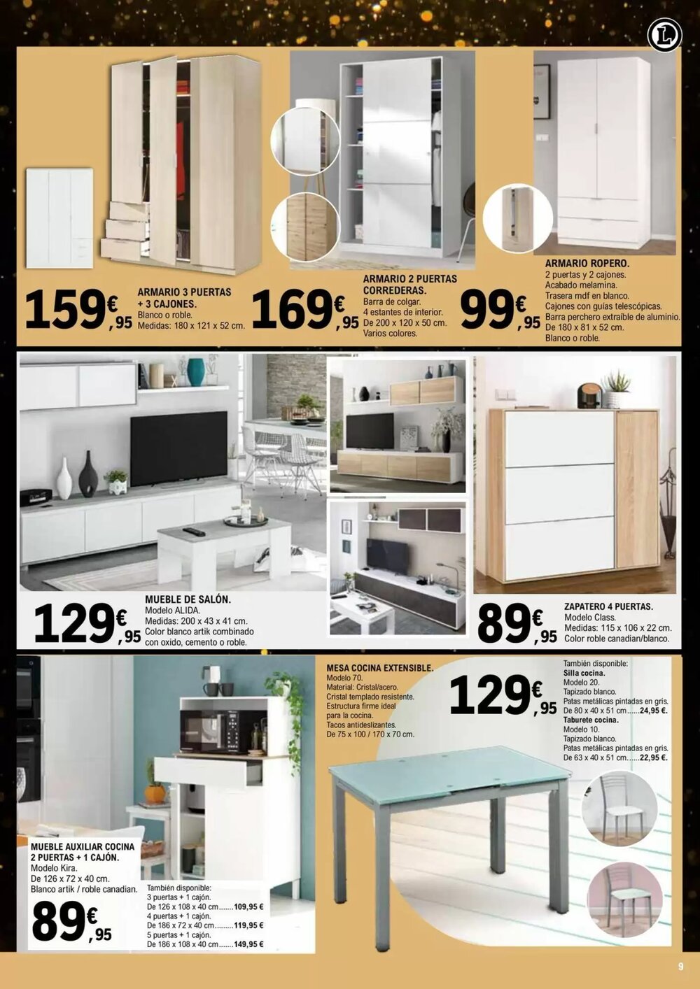 Folleto promocional de E.Leclerc válido desde el 19/11/2025 - Página 9.