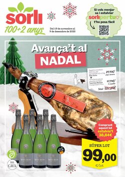 Folleto promocional de Sorli válido desde el 19/11/2025