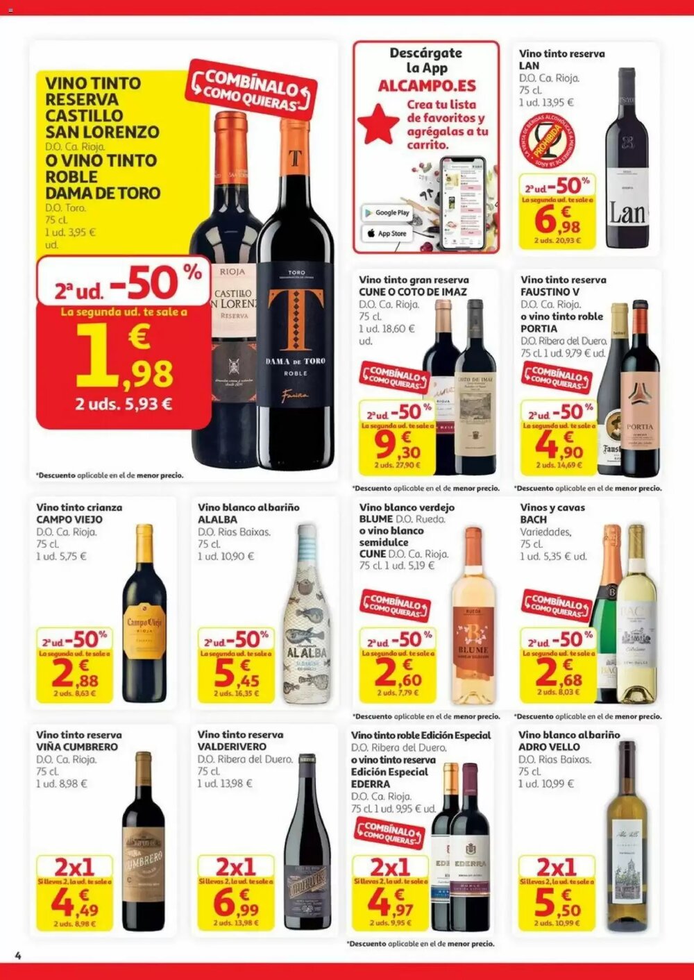 Folleto promocional de Alcampo válido desde el 20/11/2025 - Página 4.