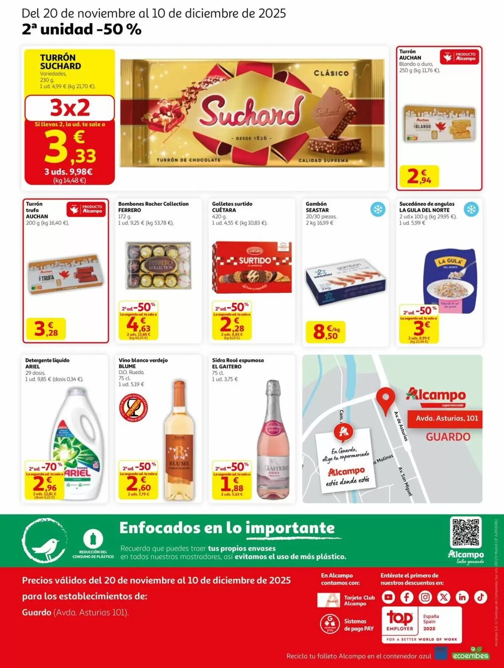 Folleto promocional de Alcampo válido desde el 20/11/2025 - Página 2.