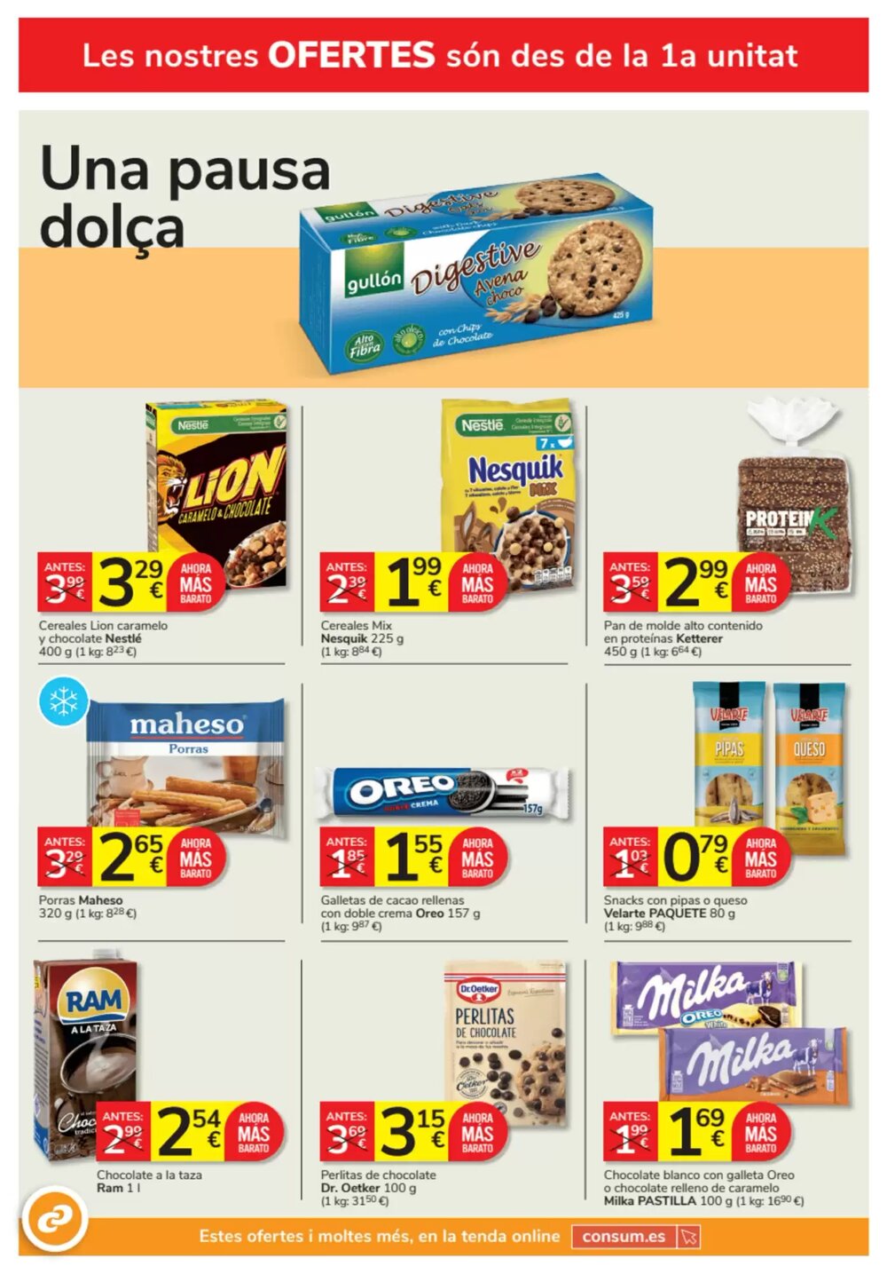 Folleto promocional de Consum válido desde el 20/11/2025 - Página 10.