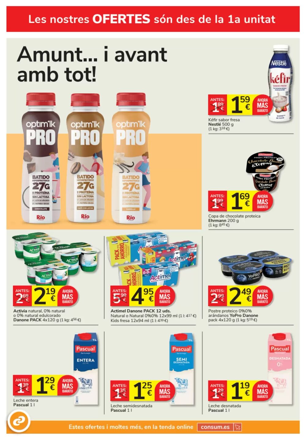 Folleto promocional de Consum válido desde el 20/11/2025 - Página 8.