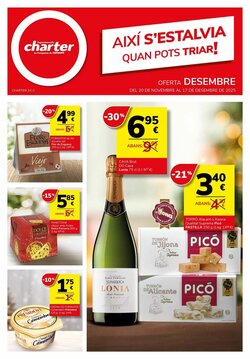 Folleto promocional de Supermercados Charter válido desde el 20/11/2025