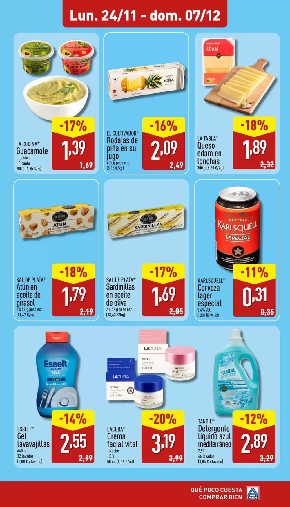 Folleto promocional de ALDI válido desde el 24/11/2025 - Página 2.