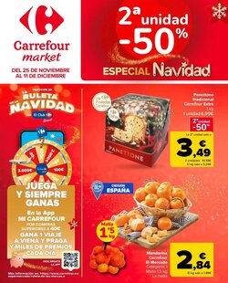Folleto promocional de Carrefour Market válido desde el 25/11/2025