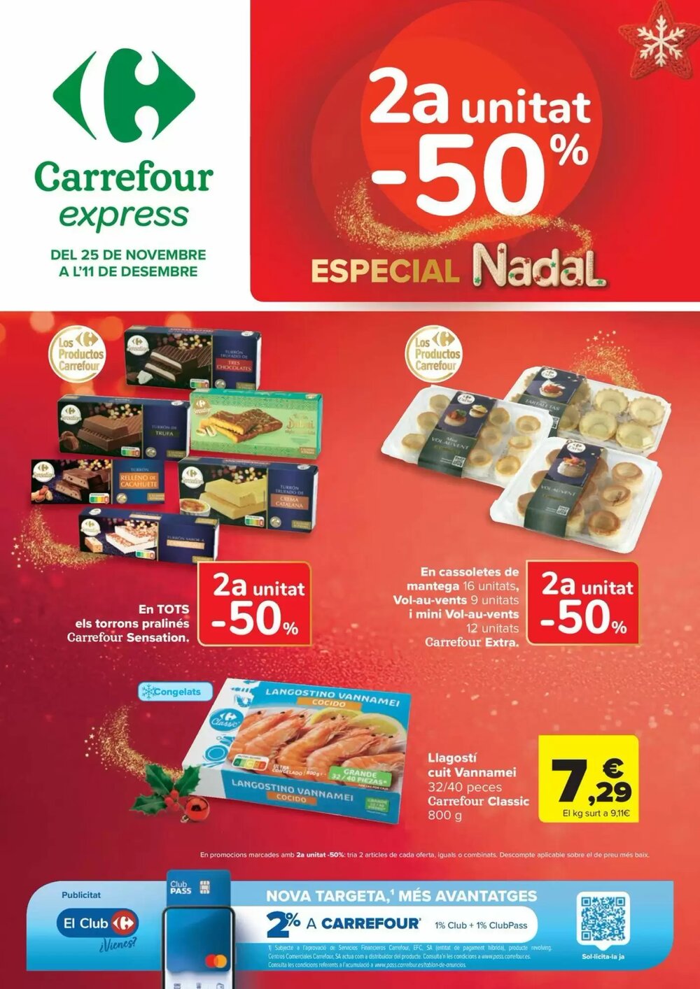 Folleto promocional de Carrefour válido desde el 25/11/2025 - Página 1.