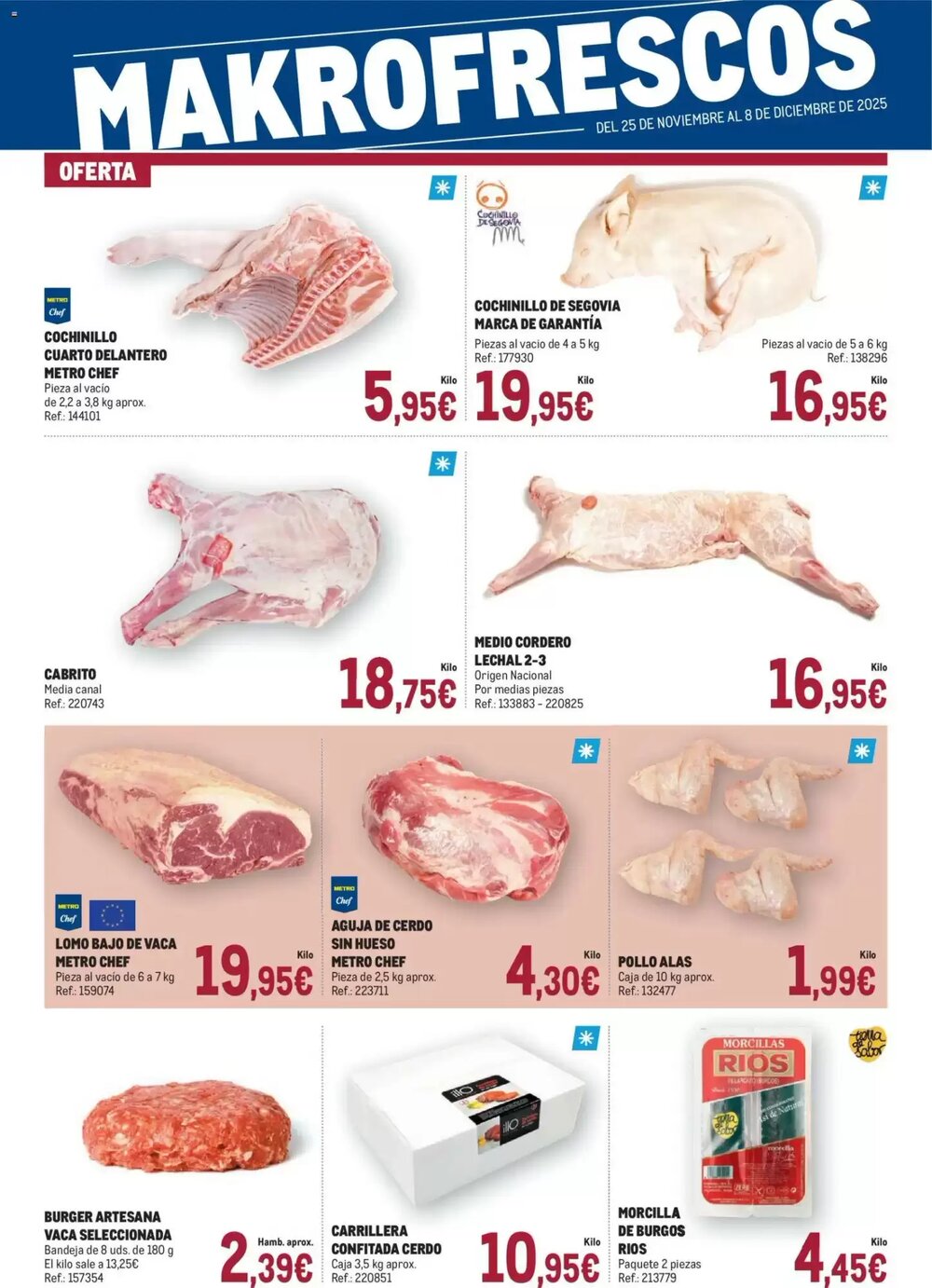 Folleto promocional de Makro válido desde el 25/11/2025 - Página 1.