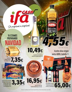 Folleto promocional de Cash Ifa válido desde el 26/11/2025