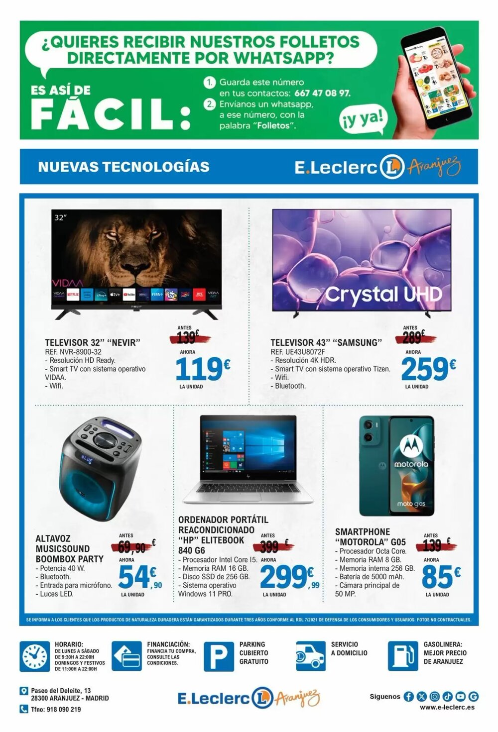 Folleto promocional de E.Leclerc válido desde el 26/11/2025 - Página 16.