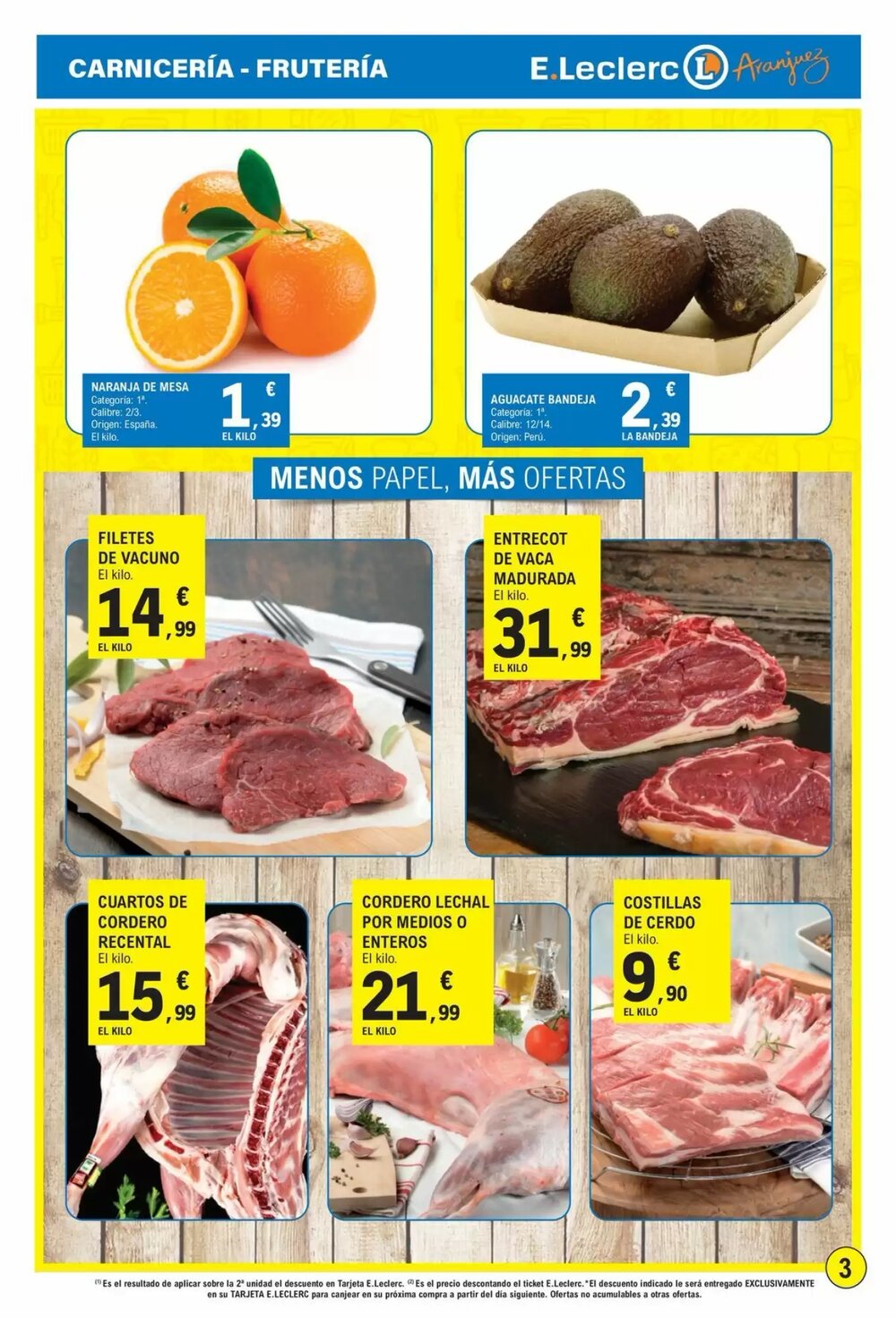 Folleto promocional de E.Leclerc válido desde el 26/11/2025 - Página 3.